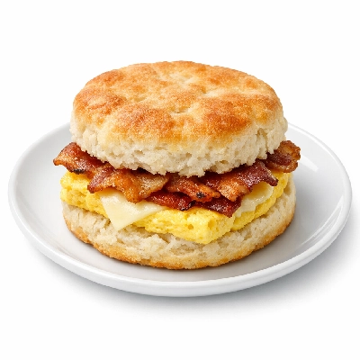 Morningstar farms bacon egg & cheese biscuit frozen unprepared