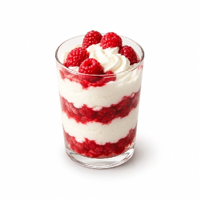 Mountain Mike's Pizza Salad Bar Raspberry Parfait