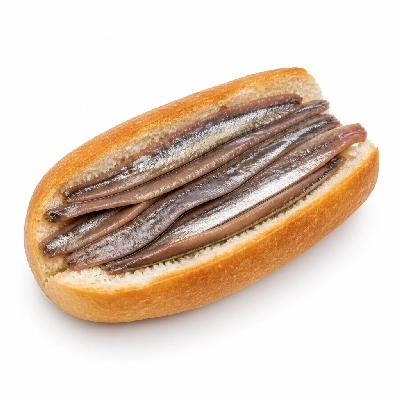 Mountain Mike's Pizza Sandwiches Half Dome Roll Topping Anchovies