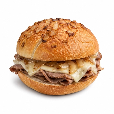 Mountain Mike's Pizza Sandwiches Half Dome Roll Topping Onions