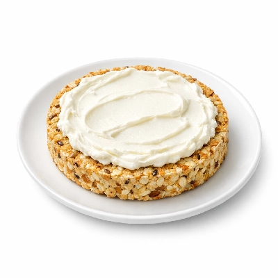 Multigrain Cakes with Cream Cheese