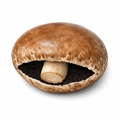 Mushrooms portabella raw