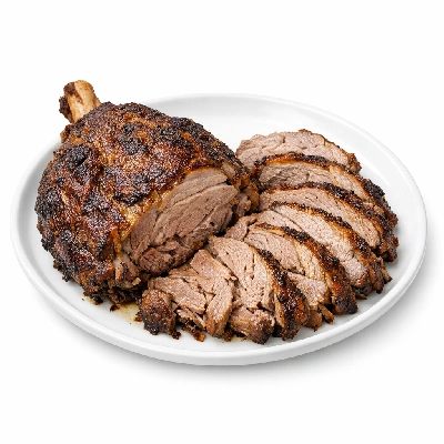 Mutton cooked roasted navajo