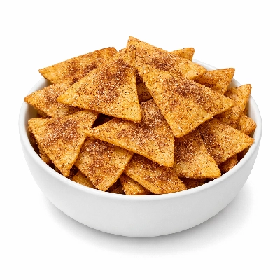 Nachos with cinnamon and sugar