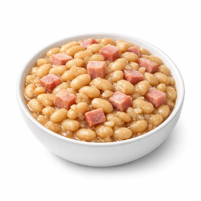 Navy Beans with Ham