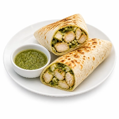 Nestlé Jamba Grab N Go Food Chimichurri Chicken Wrap with Sauce