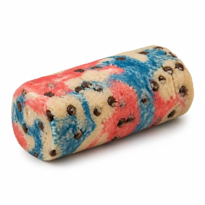 Nestlé Very Best Baking Toll House Refrigerated Cookie Dough Red White & Blue Swirled Chocolate Chip