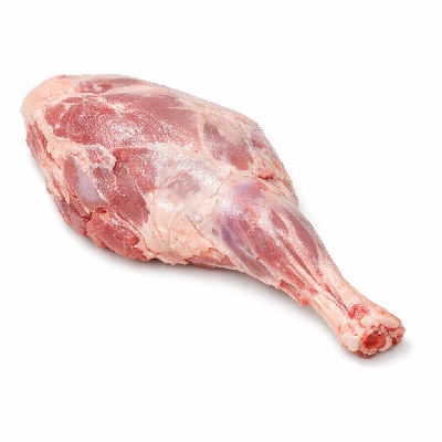 Lamb new zealand imported frozen leg whole shank and sirloin separable lean fat trimmed to 1/8" raw