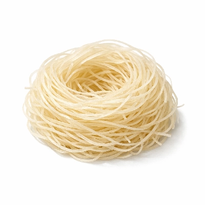 Noodles chinese cellophane or long rice mung beans dehydrated