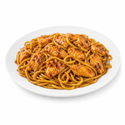Noodles & Company Grilled Orange Chicken Lo Mein Small