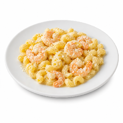 Noodles & Company Lemon Parmesan Cavatappi with Shrimp Small