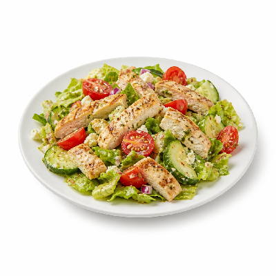 Noodles & Company Med Salad with Grilled Chicken