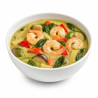Noodles & Company Thai Green Curry with Shrimp Sm