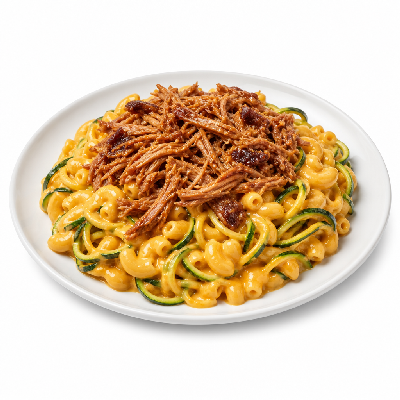 Noodles & Company Zoodles BBQ Pork Mac Reg