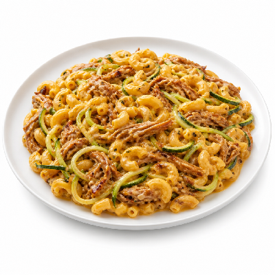 Noodles & Company Zoodles BBQ Pork Mac Sm