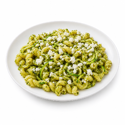 Noodles & Company Zoodles Pesto Cavatappi with Feta Reg