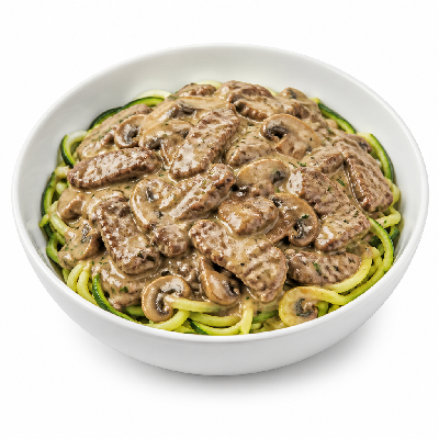 Noodles & Company Zoodles Steak Stroganoff Regular