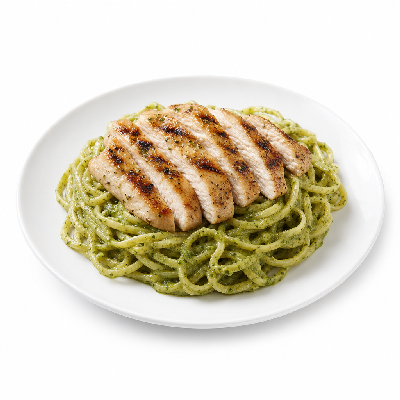 Noodles & Company Zucchini Pesto with Grilled Chicken Small