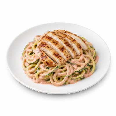 Noodles & Company Zucchini Rosa with Grilled Chicken Small