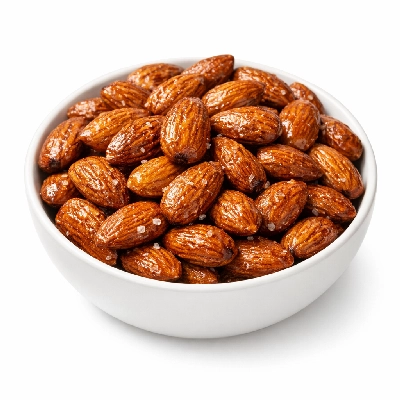 Nuts and seeds almonds oil roasted lightly salted