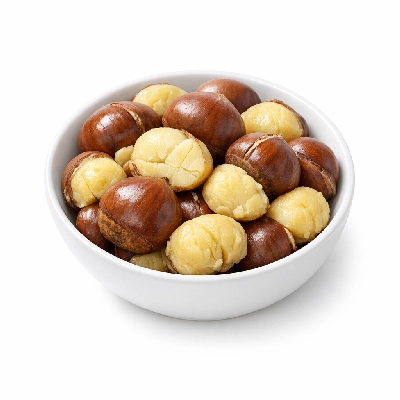 Nuts chestnuts japanese boiled and steamed
