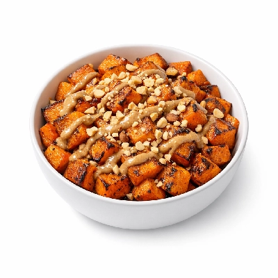 Nutty Sweet Potato Breakfast Bowl