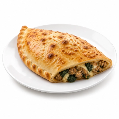 Old Chicago Calzones Italian Sausage and Spinach
