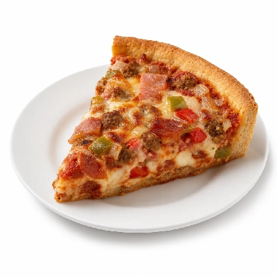 Old Chicago Deep Dish Pizza Chicago Seven Style Large (1 Slice)