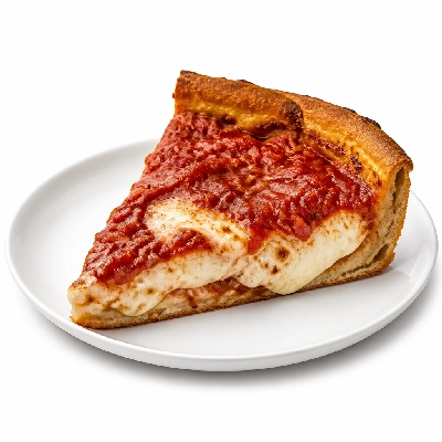 Old Chicago Deep Dish Pizza Tomato Caprese Chicago Style Large (1 Slice)