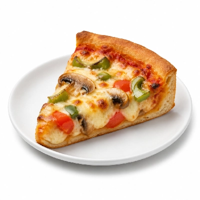 Old Chicago Deep Dish Pizza Vegetarian 7 Chicago Style Individual (1 Slice)