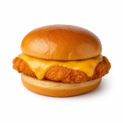 Old Chicago Kids Menu Cheesy Chicken Sandwich (1 Serving) (Choice of Side Not Included)