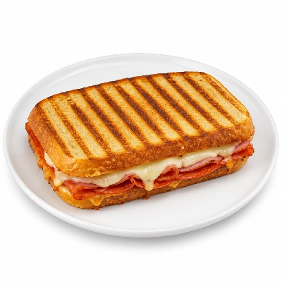 Old Chicago Lunch Half Sandwiches Spicy Italian Panini