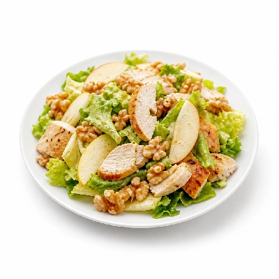 Old Chicago Lunch Size Entree Salads Roasted Chicken and Apple Walnut