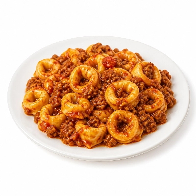 Old Chicago Pastas Four Cheese Tortelloni & Meat Sauce (1 Serving)