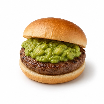 Old Chicago Sandwiches Burger Guacamole (1 Sandwich)