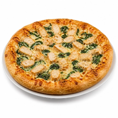 Old Chicago Specialty Pizzas Tuscan Chicken and Spinach Chicago Thick 14 Inch