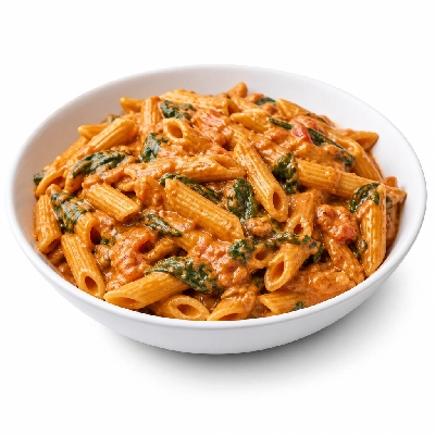 Old Country Buffet Entrees Pasta Florentine with Creamy Marinara