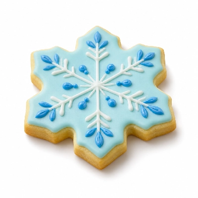 Old Country Buffet Iced Decorated Cookie