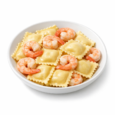 Olive Garden Pecorino Parmesan Ravioli with Shrimp