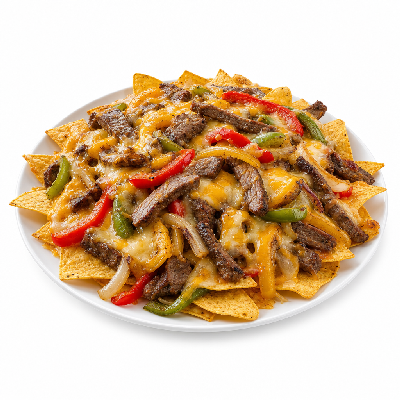 On The Border Beef Fajita Nachos
