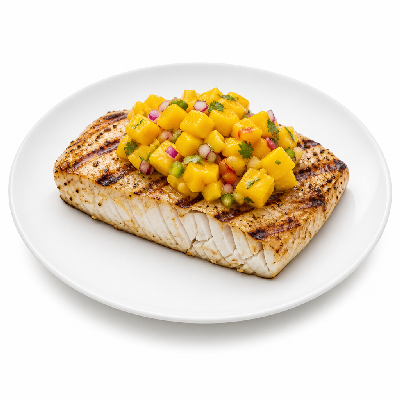 On The Border Border Favorites Grilled Mahi with Mango Salsa