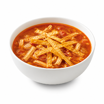 On The Border Chicken Tortilla Soup Bowl