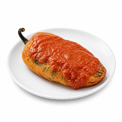 On The Border Create Your Own Combo Cheese Chile Relleno with Ranchero Sauce