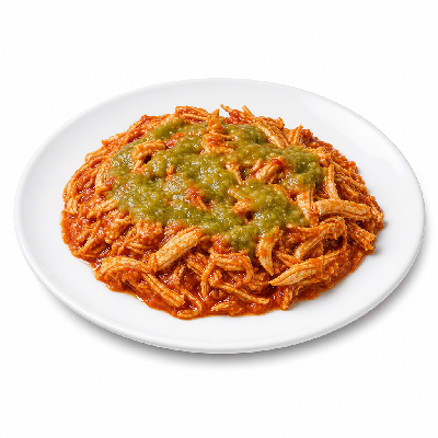 On The Border Create Your Own Combo Chicken Tinga with Green Chile Sauce