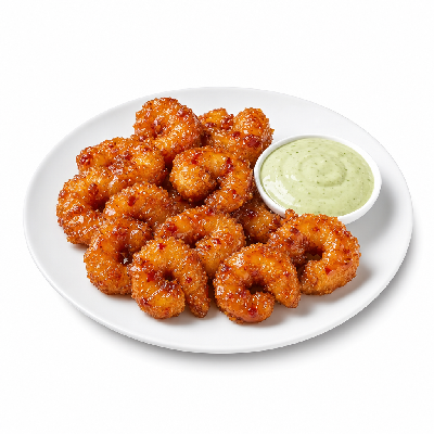 On The Border Crispy Honey Chipotle Shrimp with Spicy Avocado Ranch