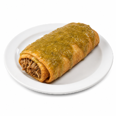 On The Border Daily Specials Green Chile Carnitas Chimichanga