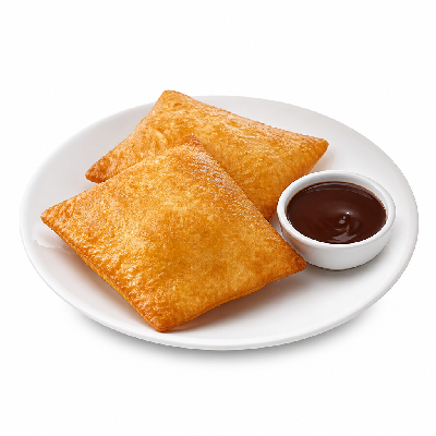 On The Border Daily Specials Sopapillas Two with Chocolate Syrup