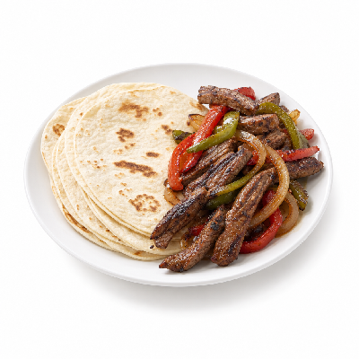 On The Border Fajita Grills Homemade Flour Tortillas