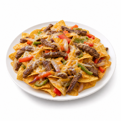On The Border Grande Fajita Nachos Steak