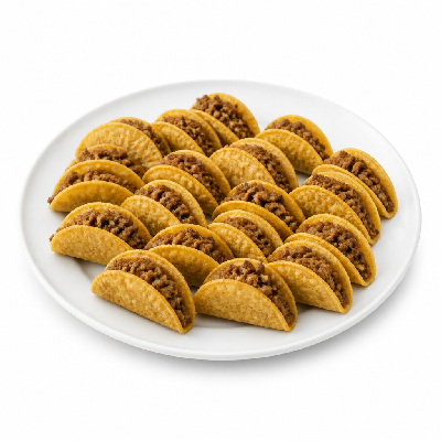 On The Border Kids Build Your Own Mini Crispy Tacos with Ground Beef
